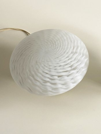 COPPIA DI LAMPADE VETRO MURANO