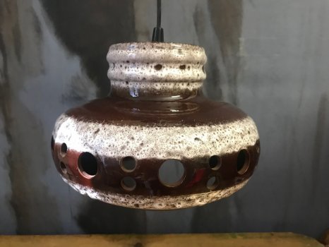 SOSPENSIONE VINTAGE IN CERAMICA