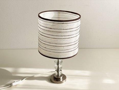 LAMPADA DA TAVOLO SFERE CRISTALLO