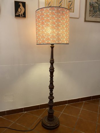 LAMPADA CON PARALUME FLOREALE