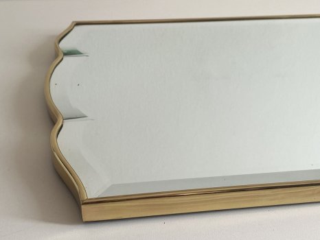 SPECCHIO CORNICE OTTONE