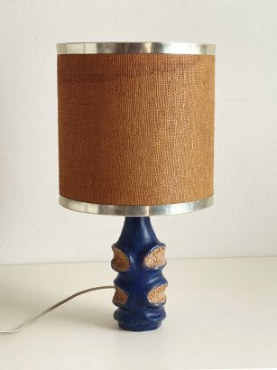 LAMPADA CERAMICA DANESE BLU