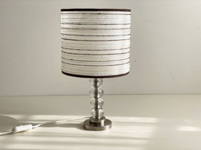 LAMPADA DA TAVOLO SFERE CRISTALLO