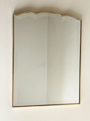 SPECCHIO CORNICE OTTONE